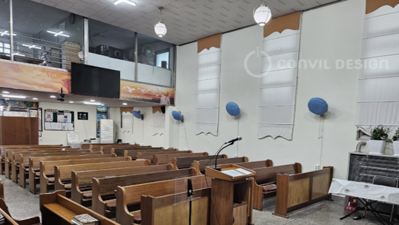 광주월성교회 본당 리모델링 전 사진