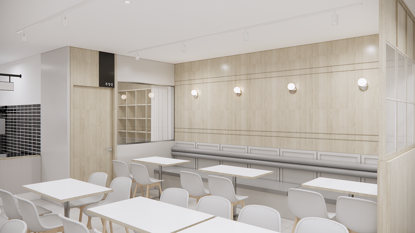 월성교회 친교공간 3D디자인 by.컨빌디자인